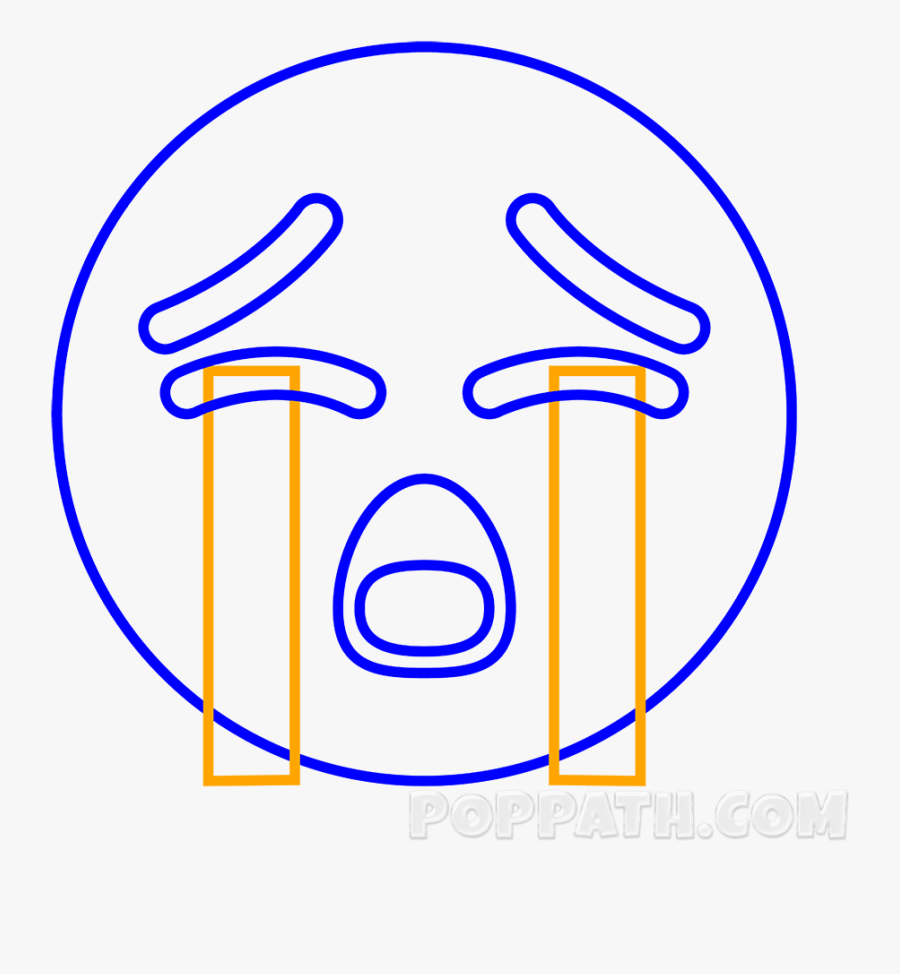 Clip Art Emoji Drawing Tears Clip - Horizon Observatory, Transparent Clipart