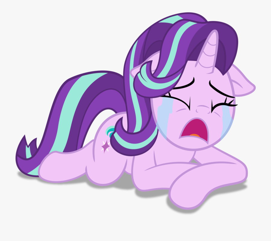Image Freeuse Library Tears Clipart Closed Eye - Royal Problem Starlight Glimmer Crying, Transparent Clipart