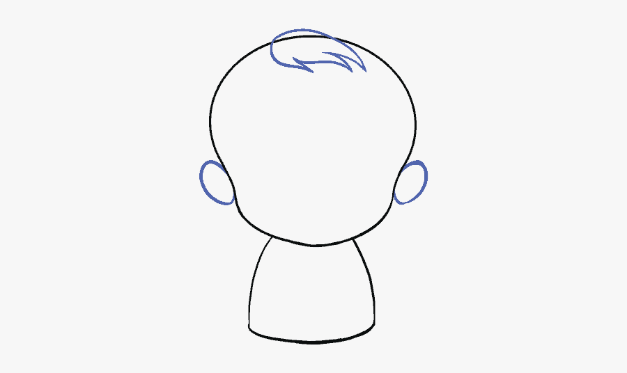 How To Draw Baby - Draw A Easy Baby, Transparent Clipart