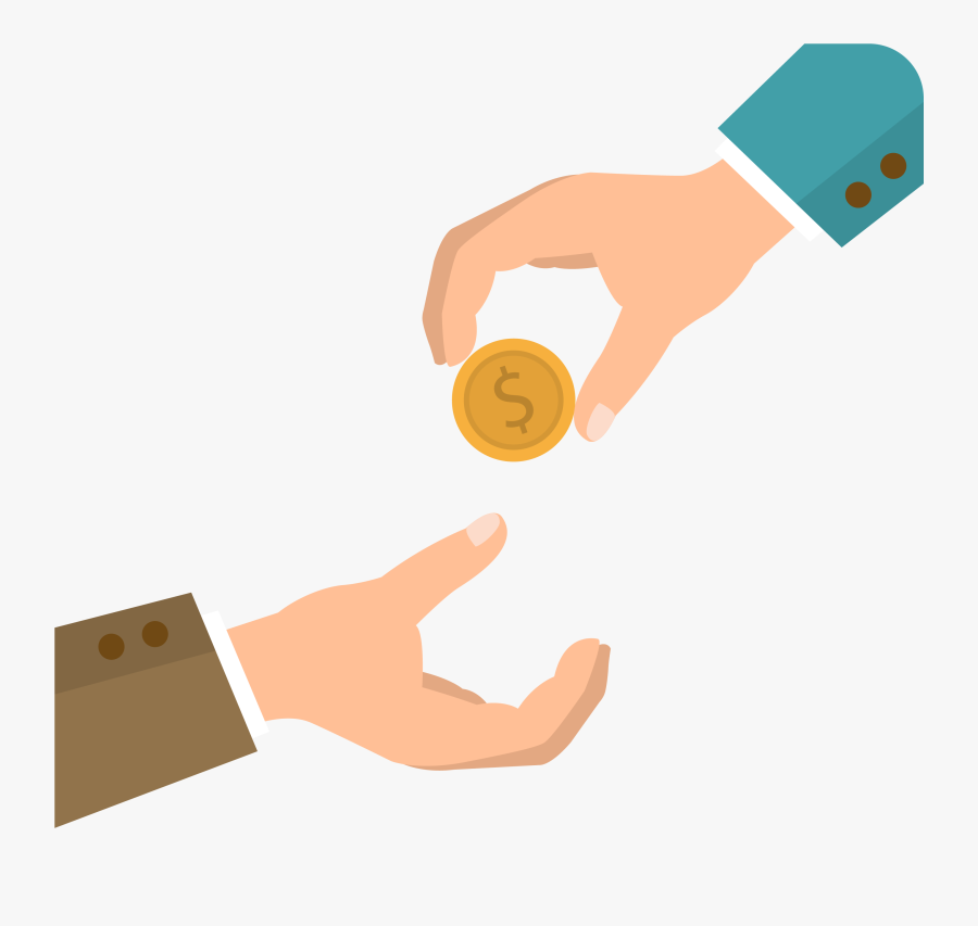 Transparent Hand With Money Clipart - List, Transparent Clipart