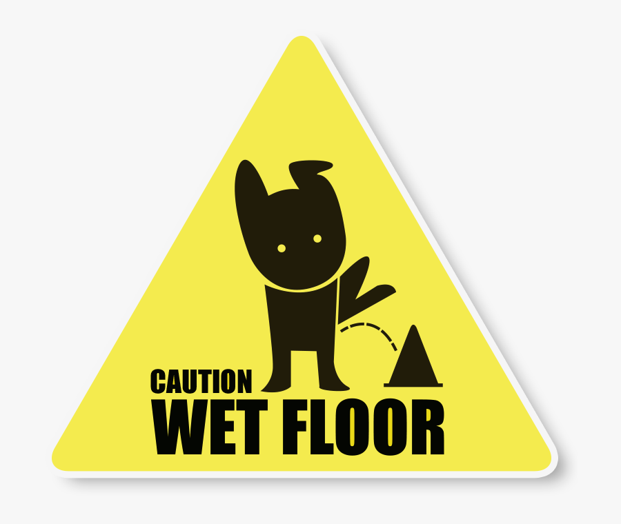 Wet Floor Sign By Perfect-reality - Caution Wet Floor Sign, Transparent Clipart