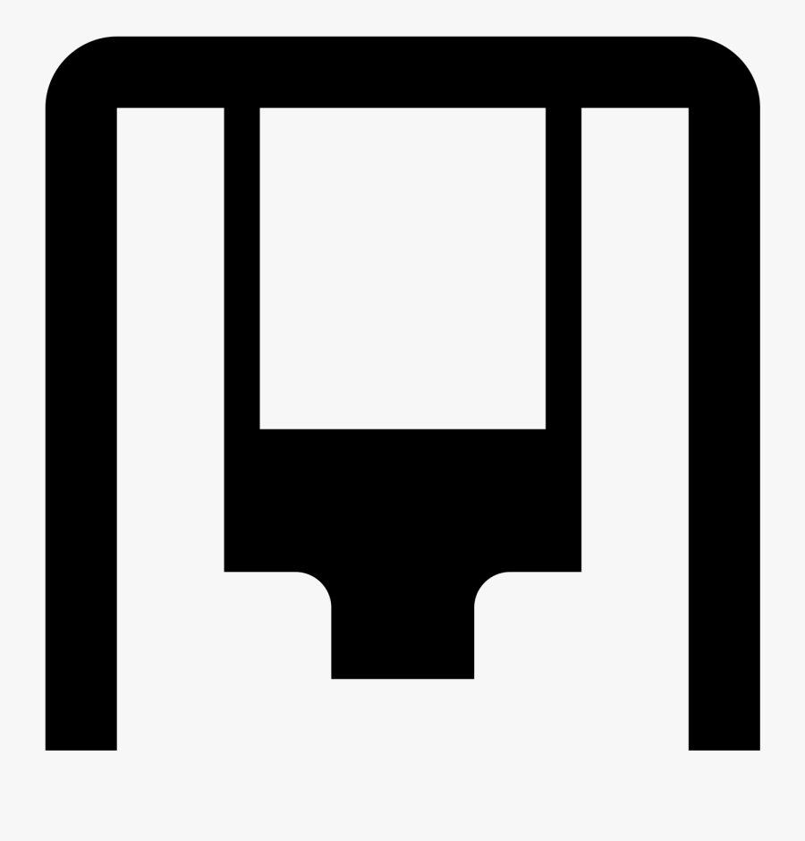 Babies Swing Set Icon, Transparent Clipart