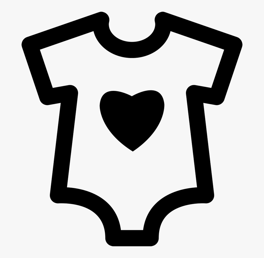 Baby Onesie Stamp - Baby Onesies Icon Free, Transparent Clipart