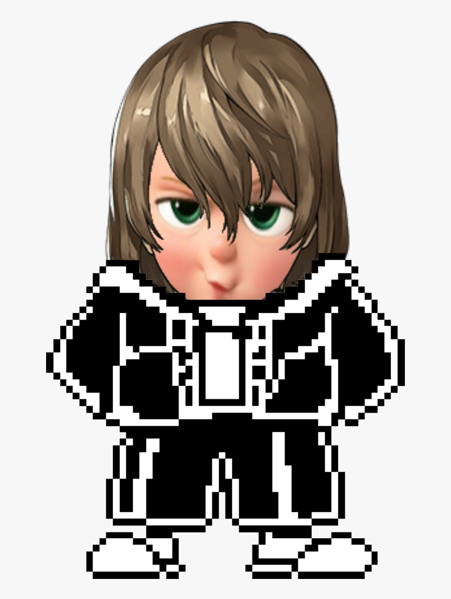 Transparent Sans Clipart - Sans And Boss Baby, Transparent Clipart
