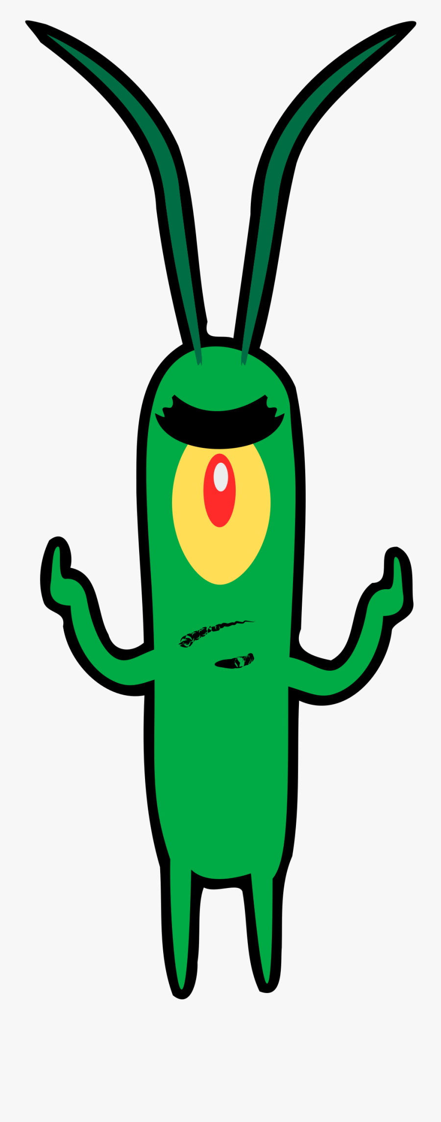 Plant,grass,leaf - Clipart Plankton, Transparent Clipart