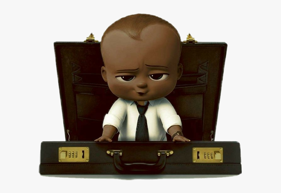 #bossbaby - African American Boss Baby, Transparent Clipart