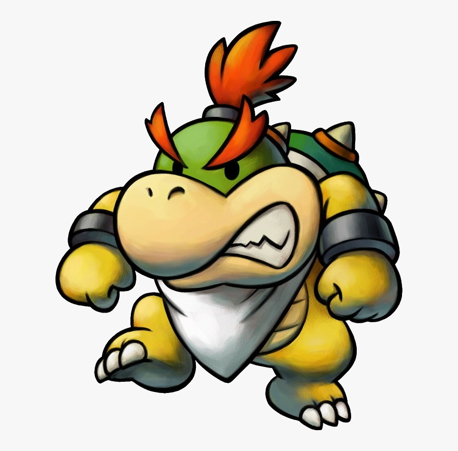 Image Library Stock Boss Clipart Mad - Baby Bowser, Transparent Clipart