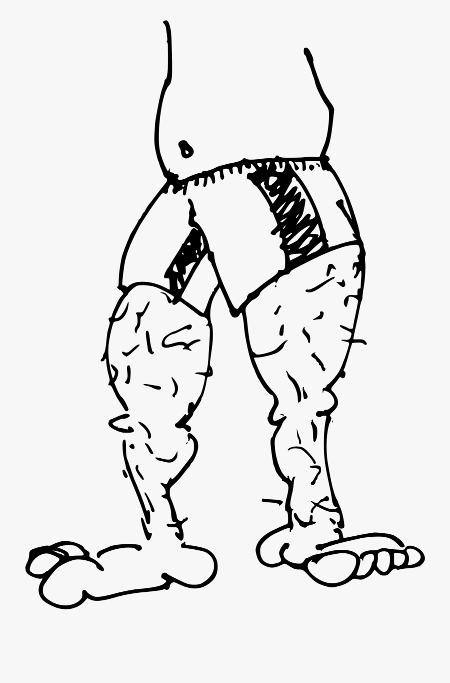 Big Legs Clipart - Clipart Legs, Transparent Clipart
