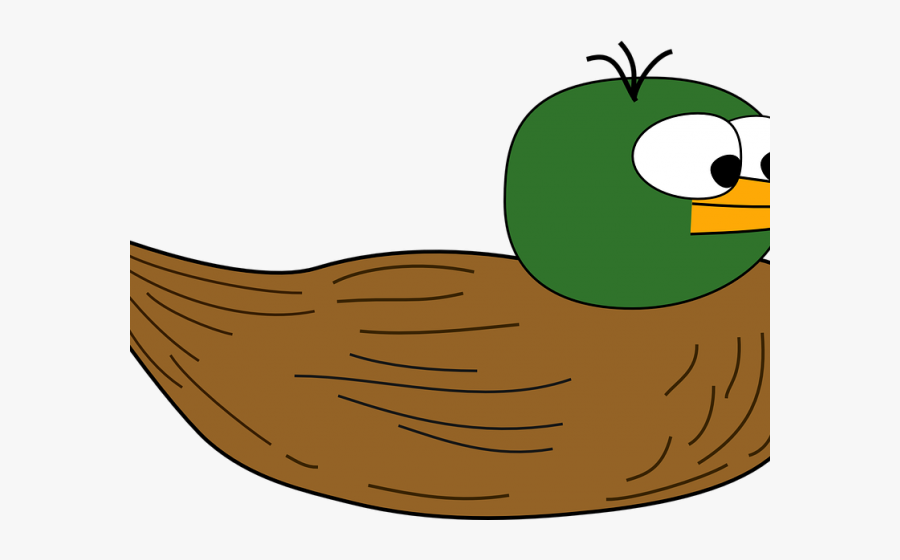 Mallard Clipart Cool Duck - Duck With No Legs, Transparent Clipart