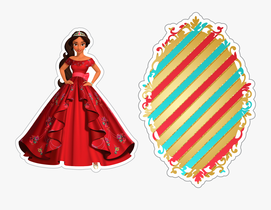 Transparent Elena De Avalor Png - Elena De Avalor Toppers, Transparent Clipart
