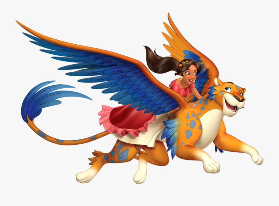 Transparent Elena Of Avalor Clipart - Elena Of Avalor And Skylar, Transparent Clipart