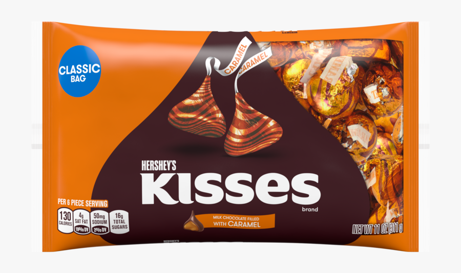 Hershey Kisses Png - Hershey's Kisses With Caramel, Transparent Clipart