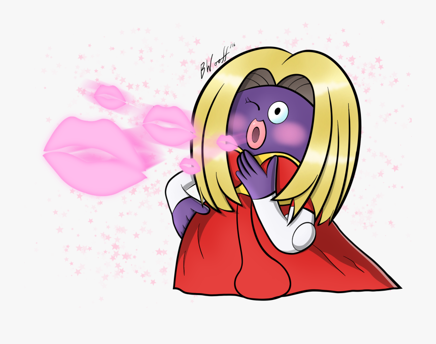 Jynx Used Lovely Kiss By Freqrexy - Jynx Pokemon Lovely Kiss, Transparent Clipart