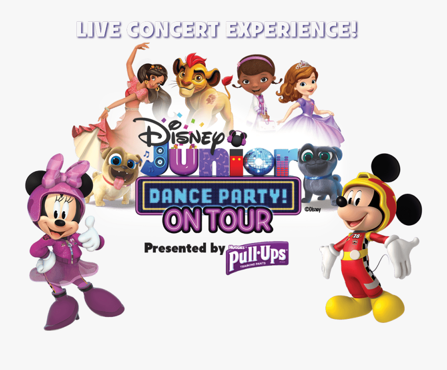 Disney Junior Dance Party Tour - Disney Junior Dance Party On Tour 2018, Transparent Clipart