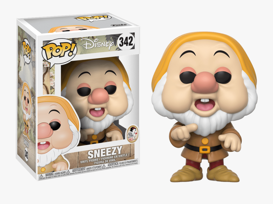 Sneezy Funko Pop, Transparent Clipart