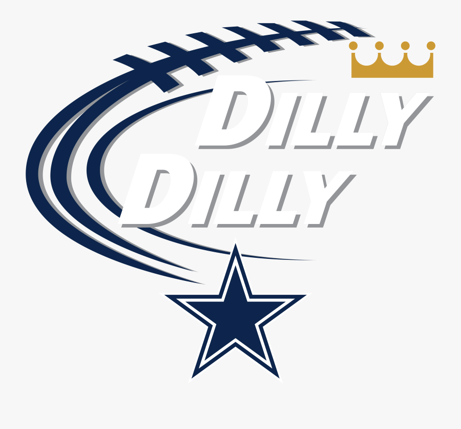 Dallas Cowboys Clipart Shirt - Dallas Cowboys Dilly Dilly, Transparent Clipart