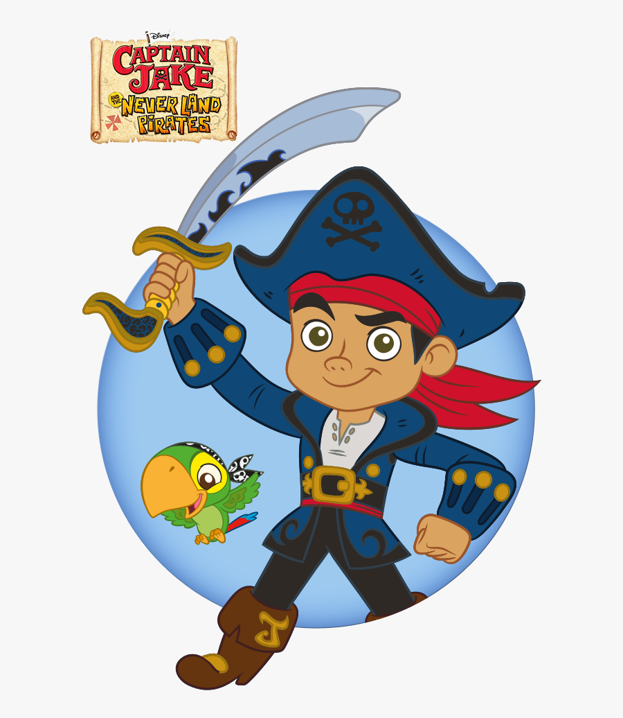 Disney Junior Ocotber 2016 Programming Highlights - Captain Jake And The Neverland Pirates, Transparent Clipart