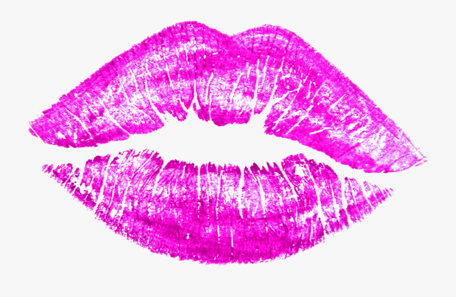 Transparent Pink Lips Clipart - Red Lips Transparent Background, Transparent Clipart