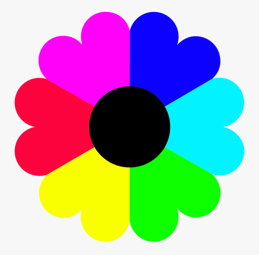Flower Clip Art - Colors Clipart, Transparent Clipart