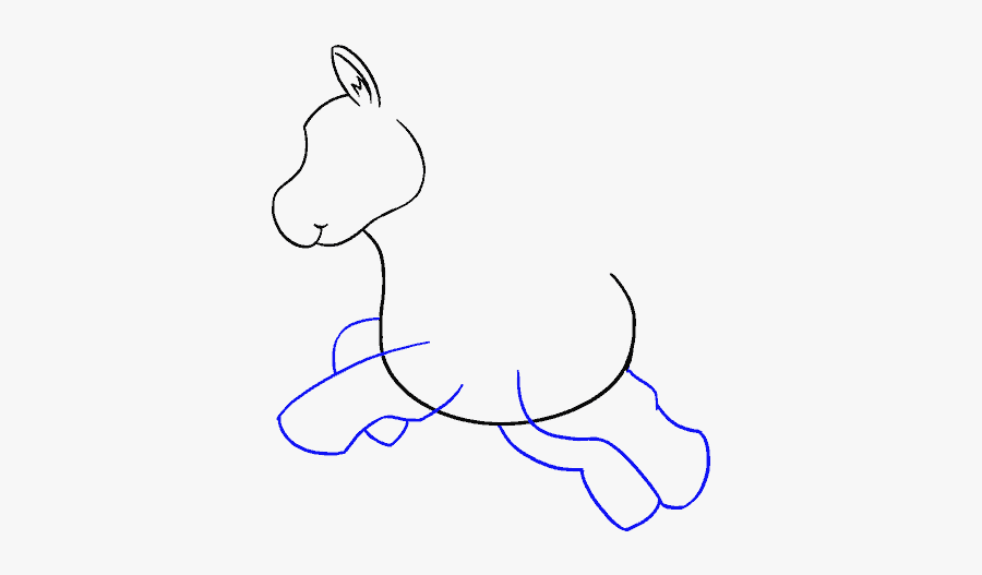How To Draw Unicorn - Step By Step Drawings Of A Unicorn, Transparent Clipart