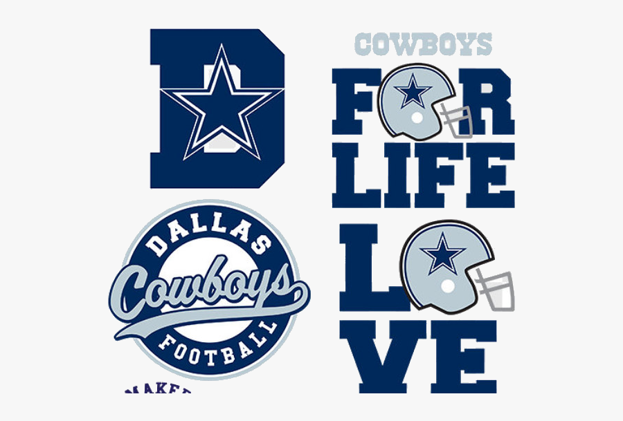 Dallas Cowboys Clipart Football Free On Transparent - Emblem, Transparent Clipart