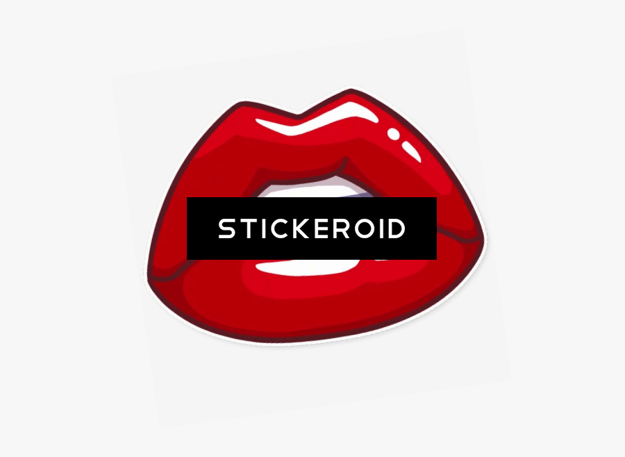 Sexy Lips Kiss - Sign, Transparent Clipart