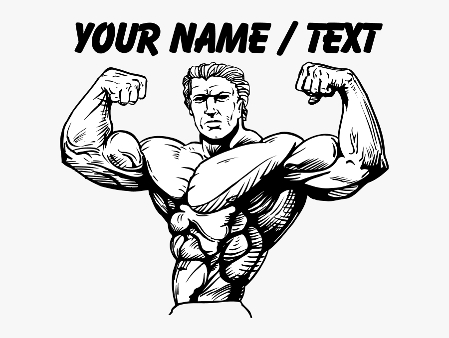Transparent Bodybuilding Clipart Free - U Mirin Brah, Transparent Clipart