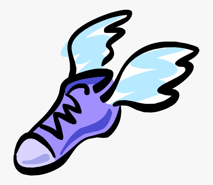 Track Shoe Clipart Transparent Png - Clipart Running Shoe, Transparent Clipart