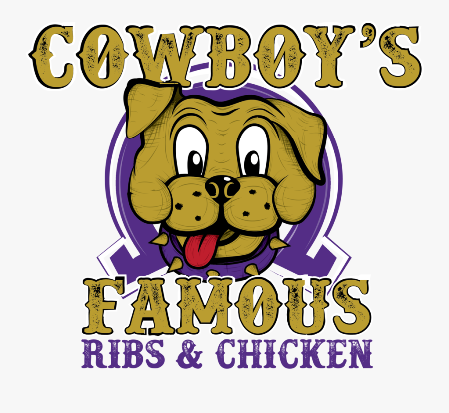 Cowboys Famous Ribs Chicken Jpg Cowboy Bbq Clipart - Cartoon, Transparent Clipart