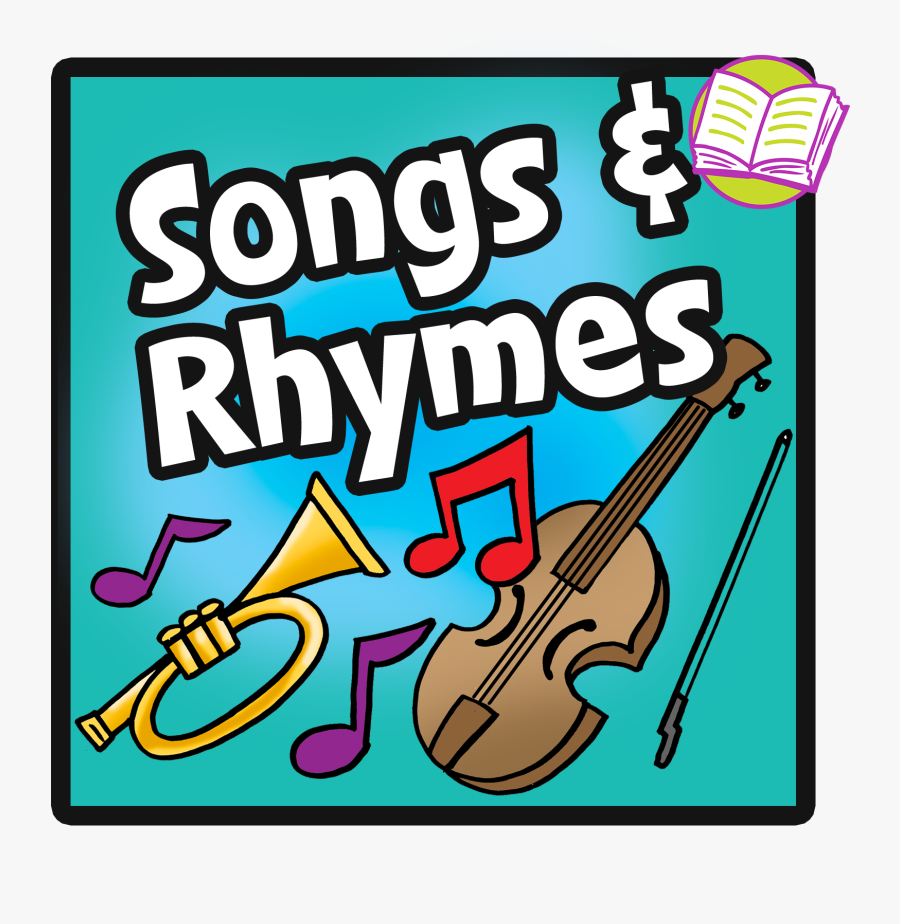 Song Clipart Teacher - Clipart Poems Rhymes Songs, Transparent Clipart