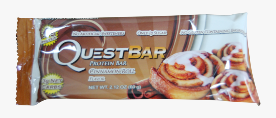 Transparent Cinnamon Roll Png - Quest Nutrition Bars Cinnamon, Transparent Clipart