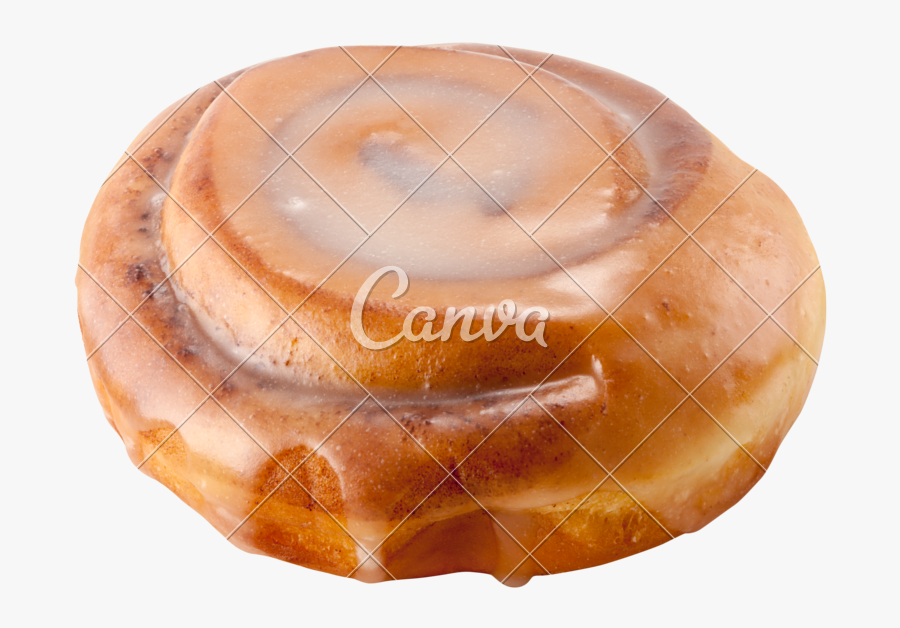 Clip Art Cinnamon Roll Shot - Bun, Transparent Clipart