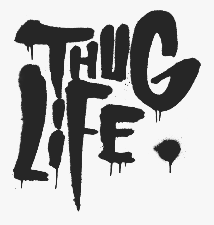 Thug Life Thug Life Song - Thug Life Logo, Transparent Clipart