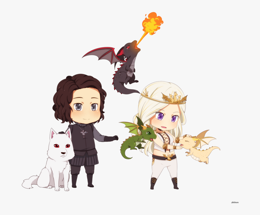 Daenerys Targaryen Jon Snow A Song Of Ice And Fire - Game Of Thrones Png, Transparent Clipart