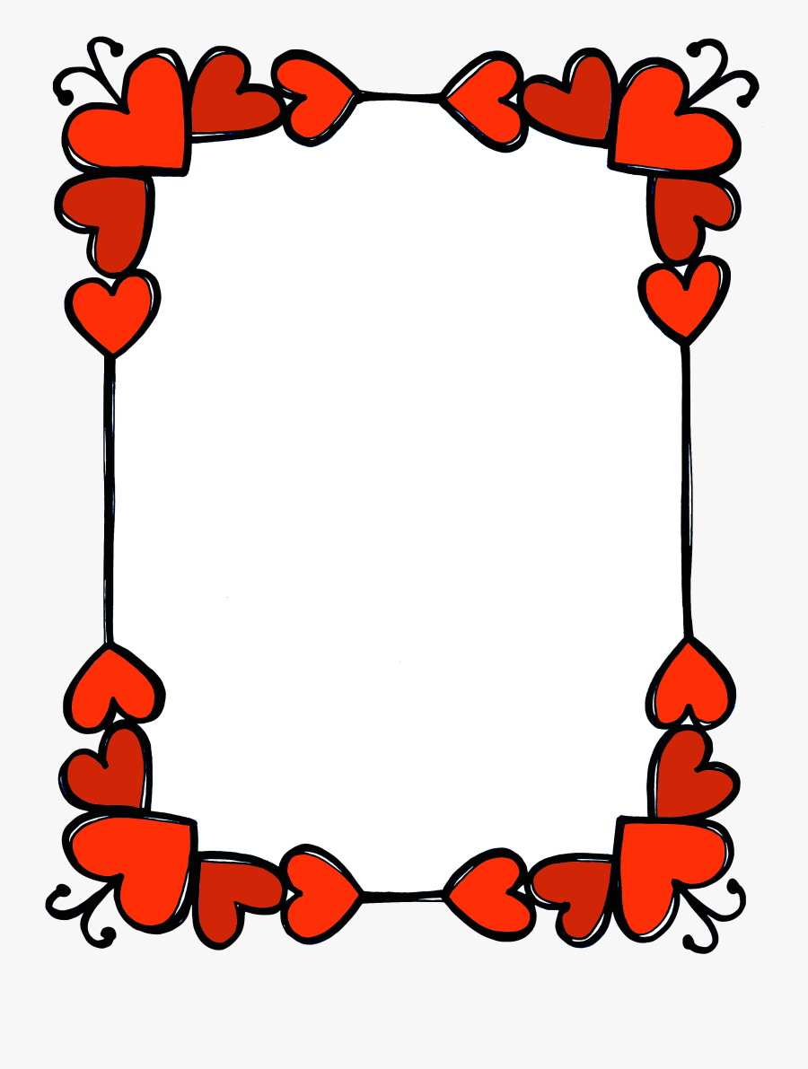 Border Design For A4 Sheet, Transparent Clipart