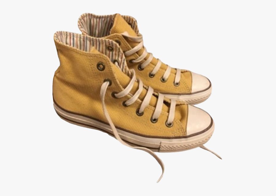 Converse Clipart Yellow - Max Stranger Things Outfit, Transparent Clipart