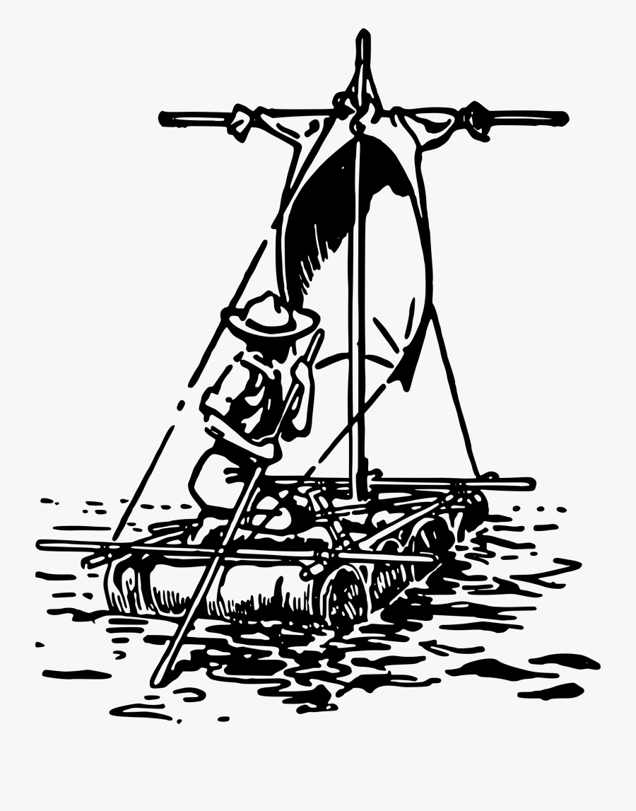 B-p Scout Pioneering Raft - Pioneering Clipart, Transparent Clipart