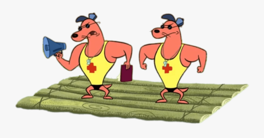 Camp Lazlo Characters Pierre And Noneck On A Raft - Pierre And Noneck Camp Lazlo, Transparent Clipart