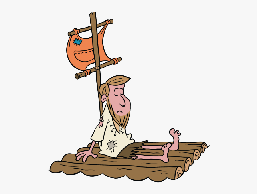 Raft Clipart , Png Download - Castaway, Transparent Clipart