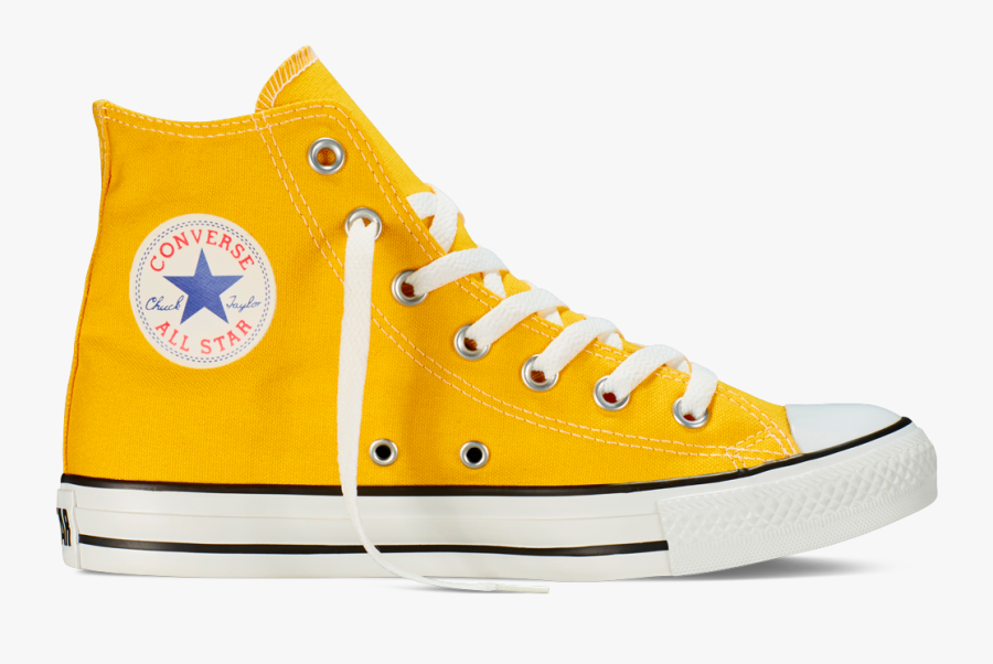 Clip Art Converse Png Yellow High Top Converse Womens , Free