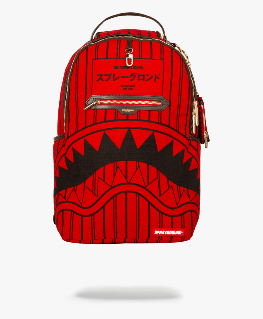 Sprayground- Reverse Sharks In Paris Backpack - Sprayground Reverse Sharks In Paris, Transparent Clipart