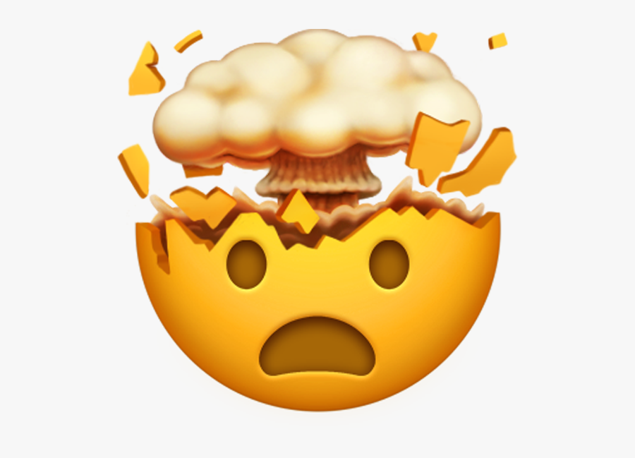 Apple Shows Off Some Of Its New Emoji On World Emoji - New Head Exploding Emoji, Transparent Clipart