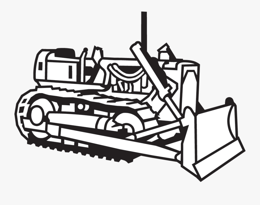Bulldozer7 - Illustration, Transparent Clipart