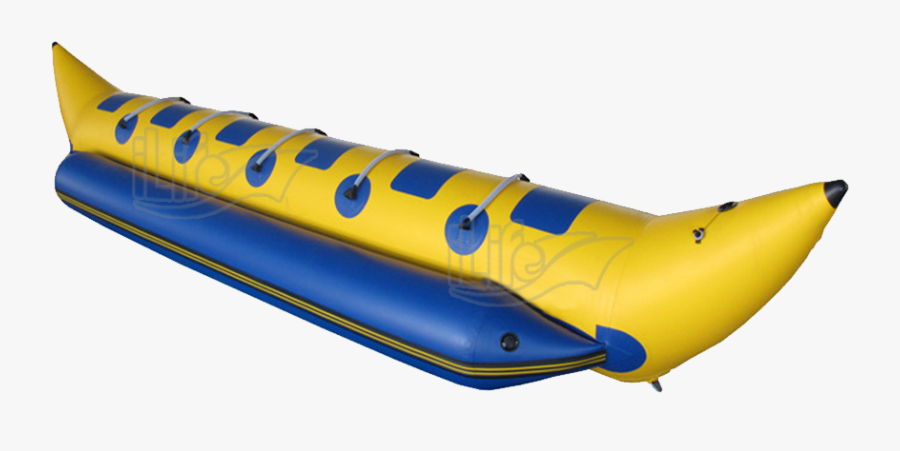 Transparent Banana Boat Png - Inflatable Banana Boat Tube, Transparent Clipart