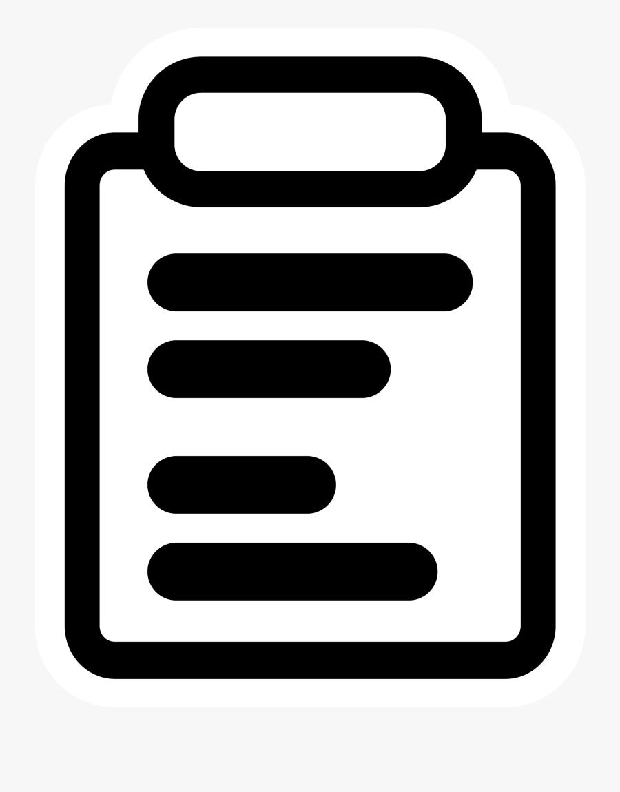 Text,symbol,black And White - Report Icon Png Transparent, Transparent Clipart