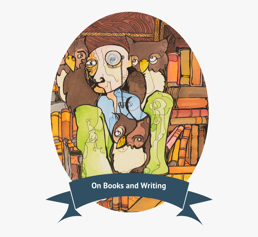 On Books And Brain - Cartoon, Transparent Clipart
