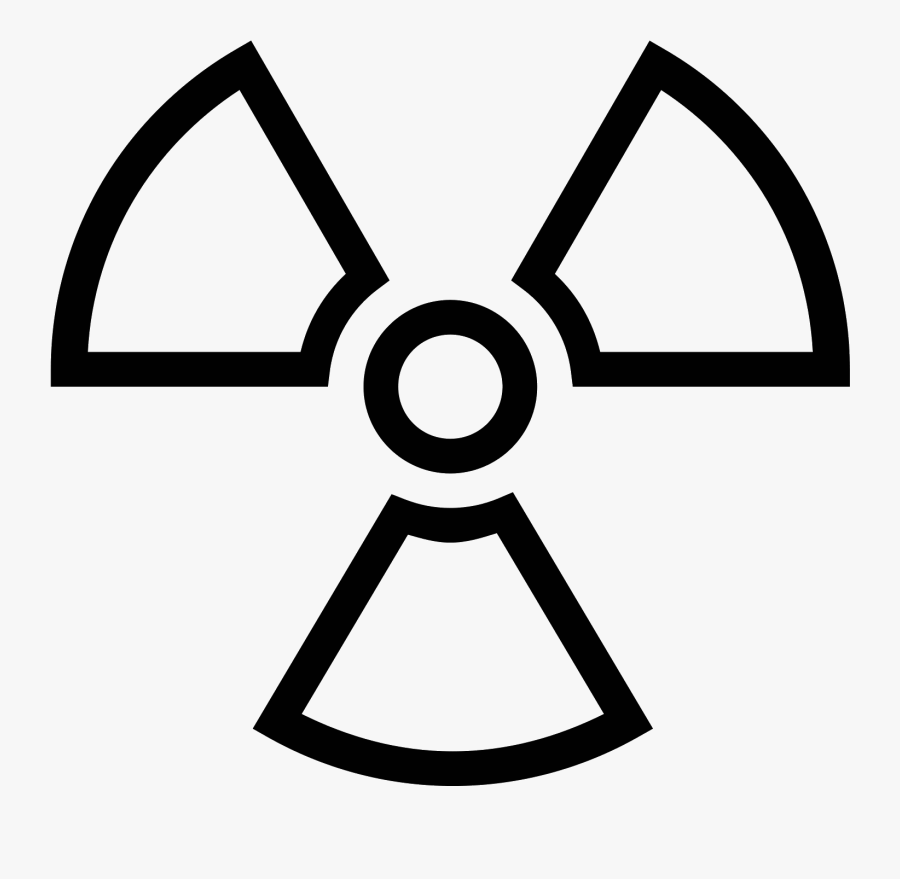 Transparent Biohazard Png - Nuclear Icon, Transparent Clipart