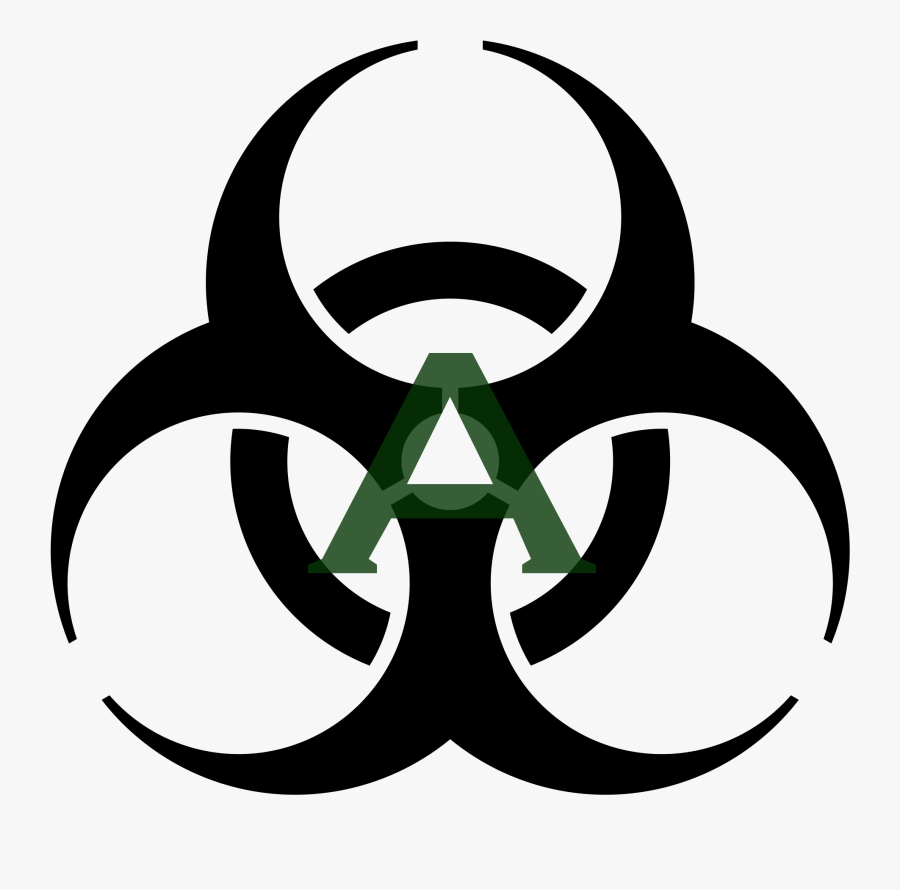 Transparent Nuke Clipart - Biohazard Symbol, Transparent Clipart