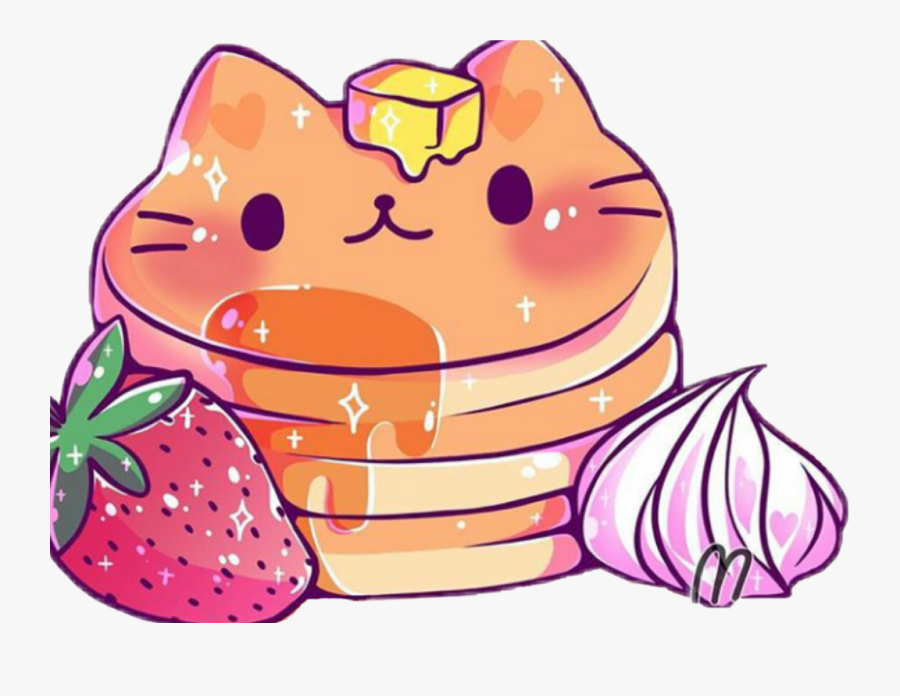 Kawaii Pancake Clipart , Png Download - Kawaii Pancake Png, Transparent Clipart