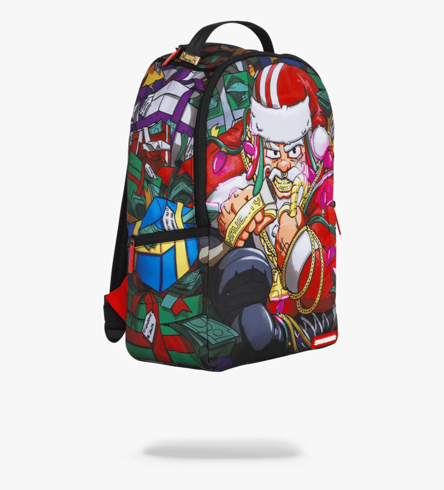 Transparent Bad Santa Clipart - Spraygrounds Backpack Gummy Bear, Transparent Clipart